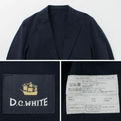 D.C.WHITE / Cotton Linen Summer Blazer