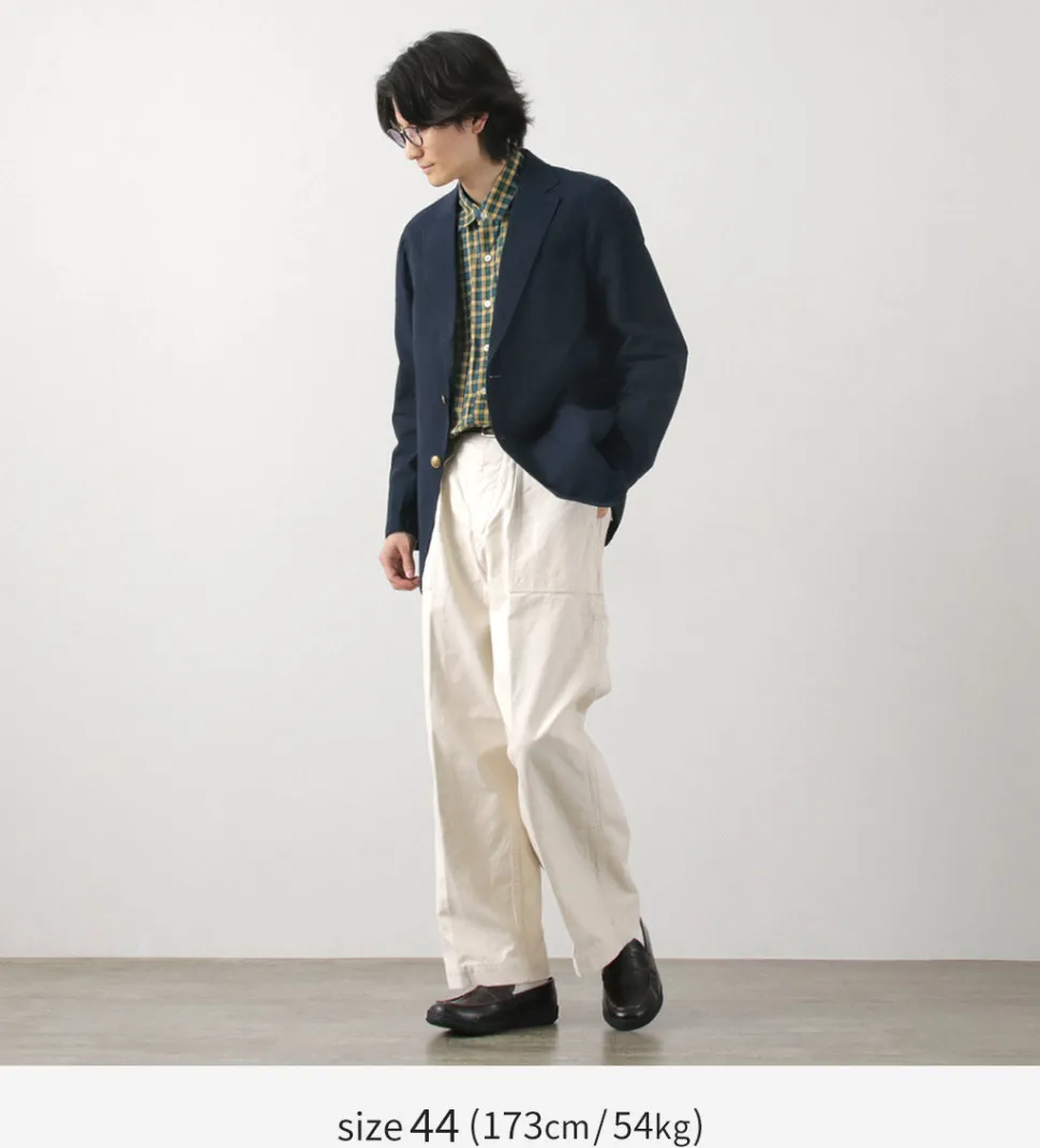 D.C.WHITE / Cotton Linen Summer Blazer