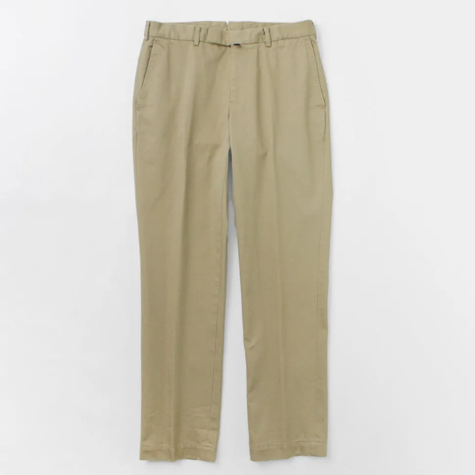 D.C.WHITE / Cotton twill regular silhouette chinos