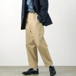 D.C.WHITE / High Density tapered pants