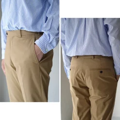 D.C.WHITE / High-density Chino Stretch Slim Tapered Pants