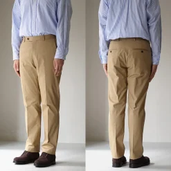 D.C.WHITE / High-density Chino Stretch Slim Tapered Pants