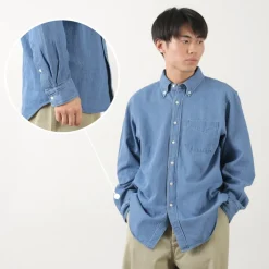 D.C.WHITE / Ivy Button Down Shirt