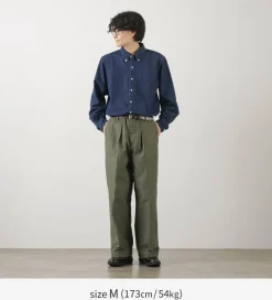 D.C.WHITE / Ivy Button Down Shirt