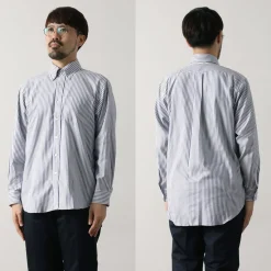 D.C.WHITE / Ivy Stripe Button Down Shirt