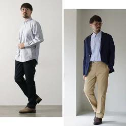 D.C.WHITE / Ivy Stripe Button Down Shirt