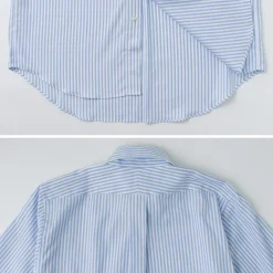 D.C.WHITE / Ivy Stripe Button Down Shirt
