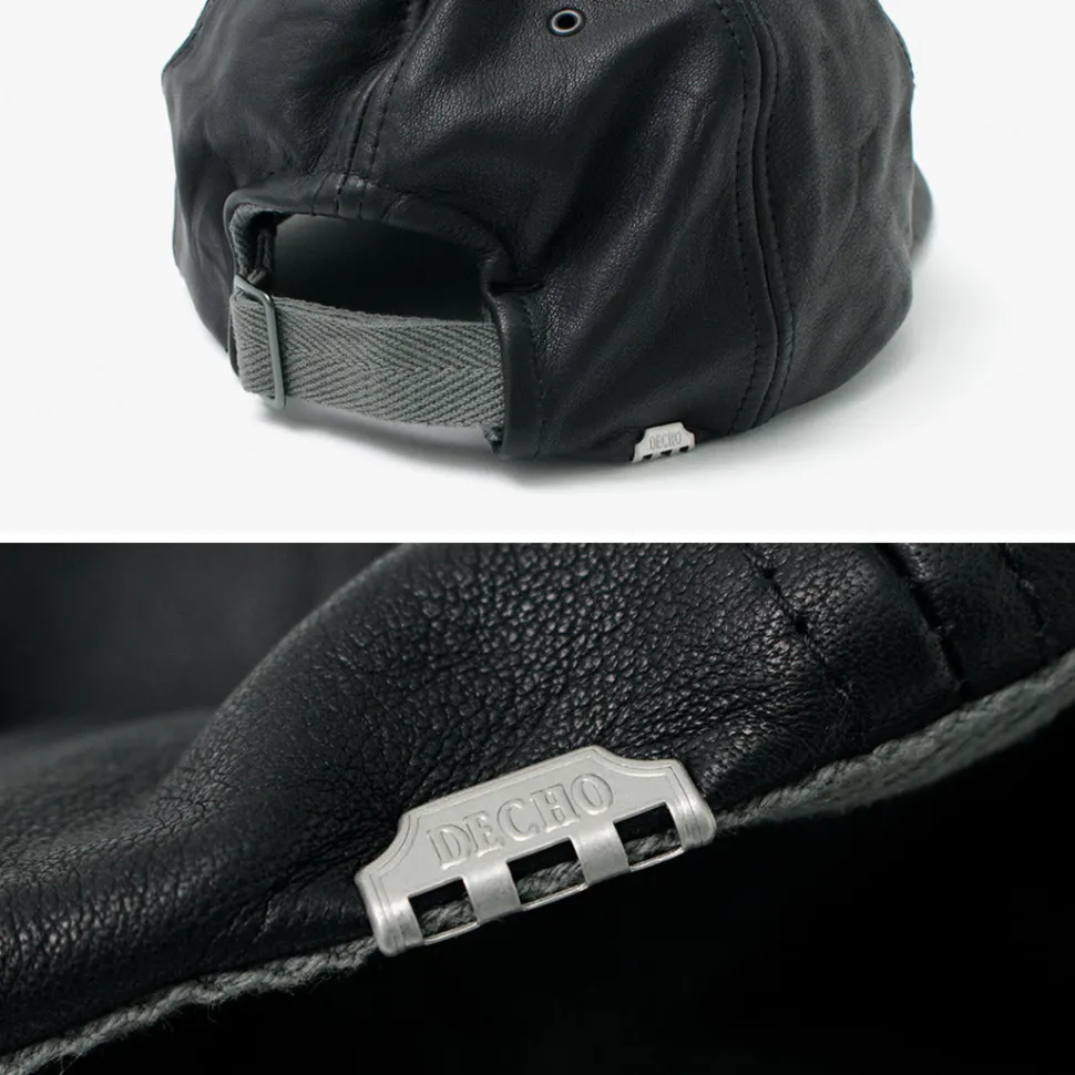 DECHO / Leather Ball Cap