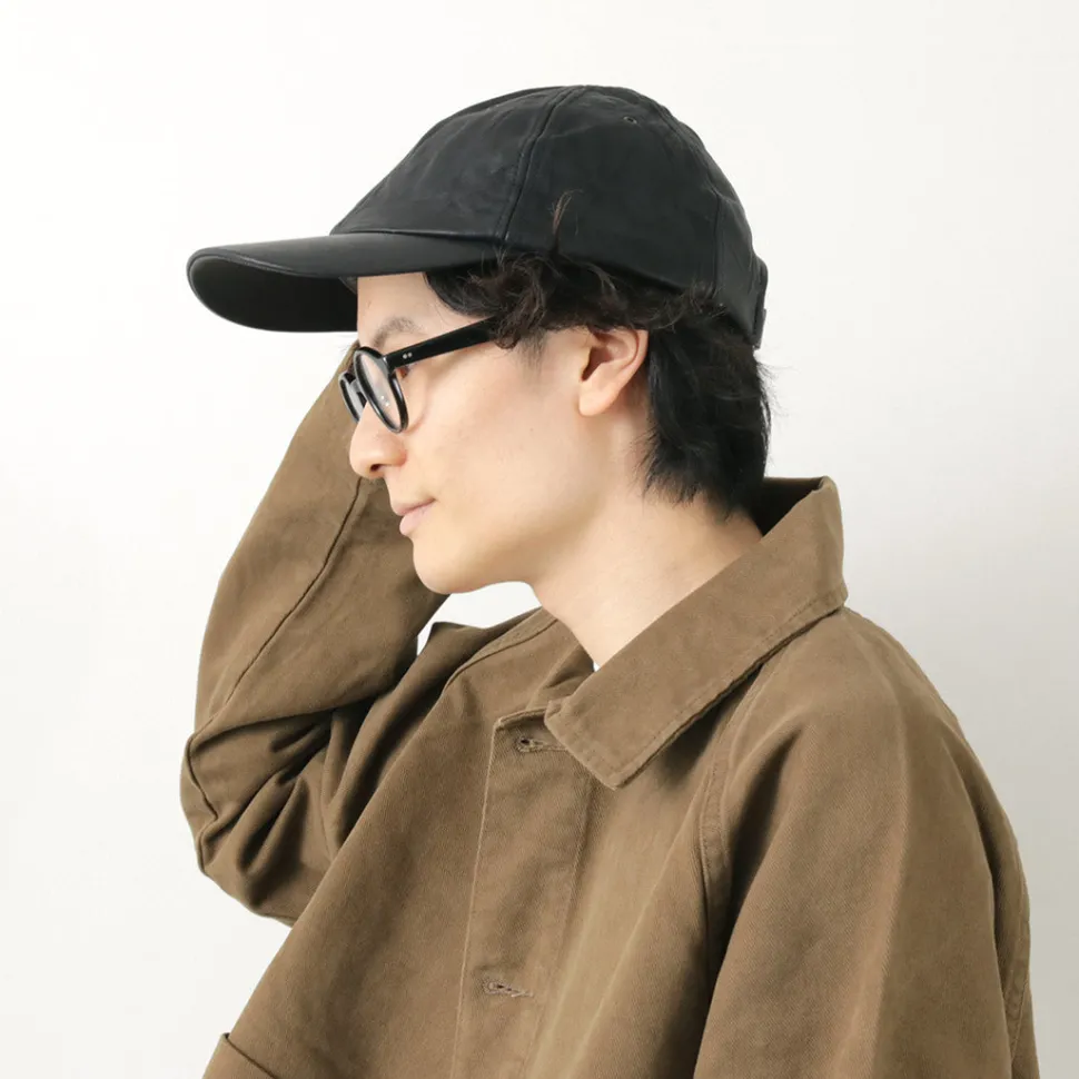 DECHO / Leather Ball Cap