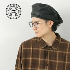 DECHO / Leather Beret