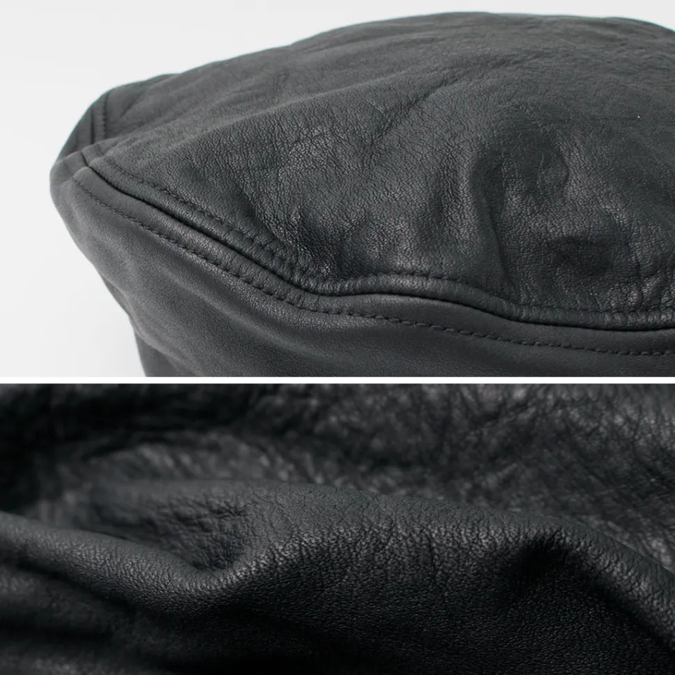 DECHO / Leather Beret