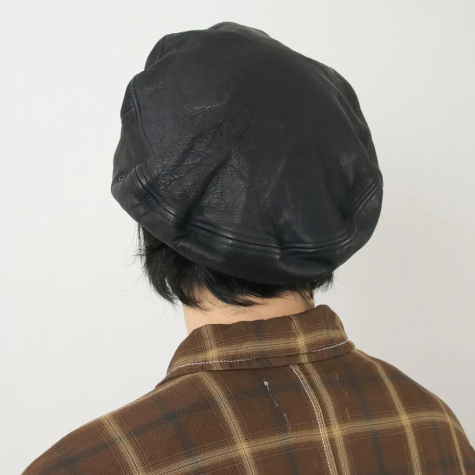 DECHO / Leather Beret