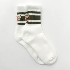 DECKA QUALITY SOCKS / Embroidered Skater Socks