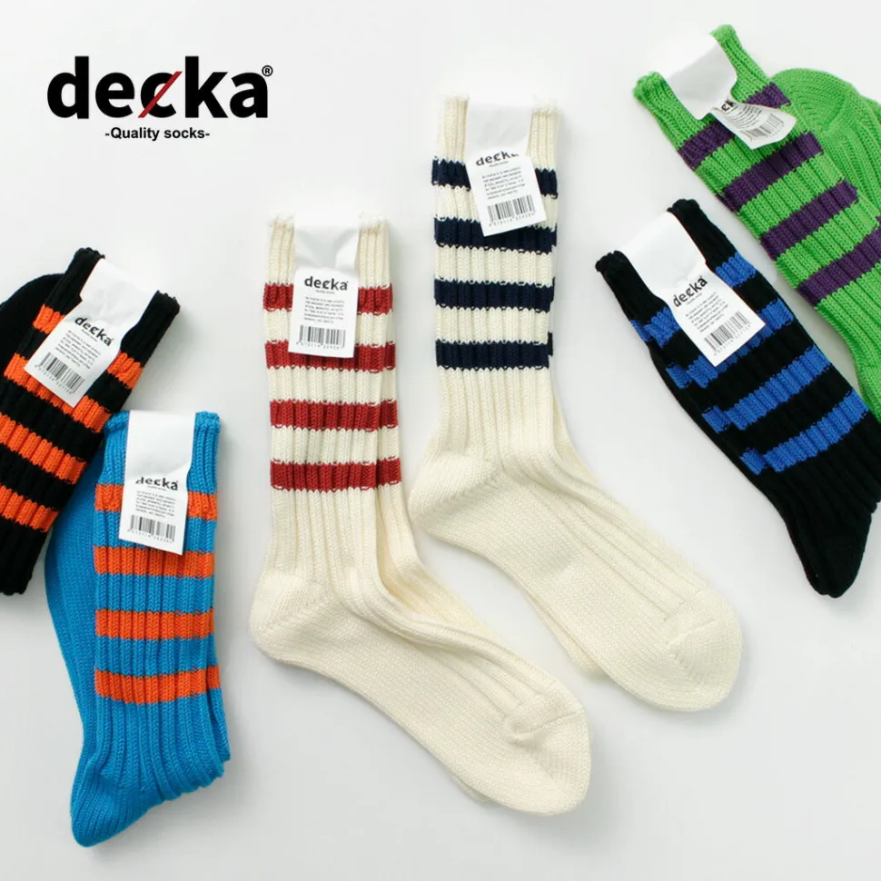DECKA QUALITY SOCKS / Heavyweight Line Socks