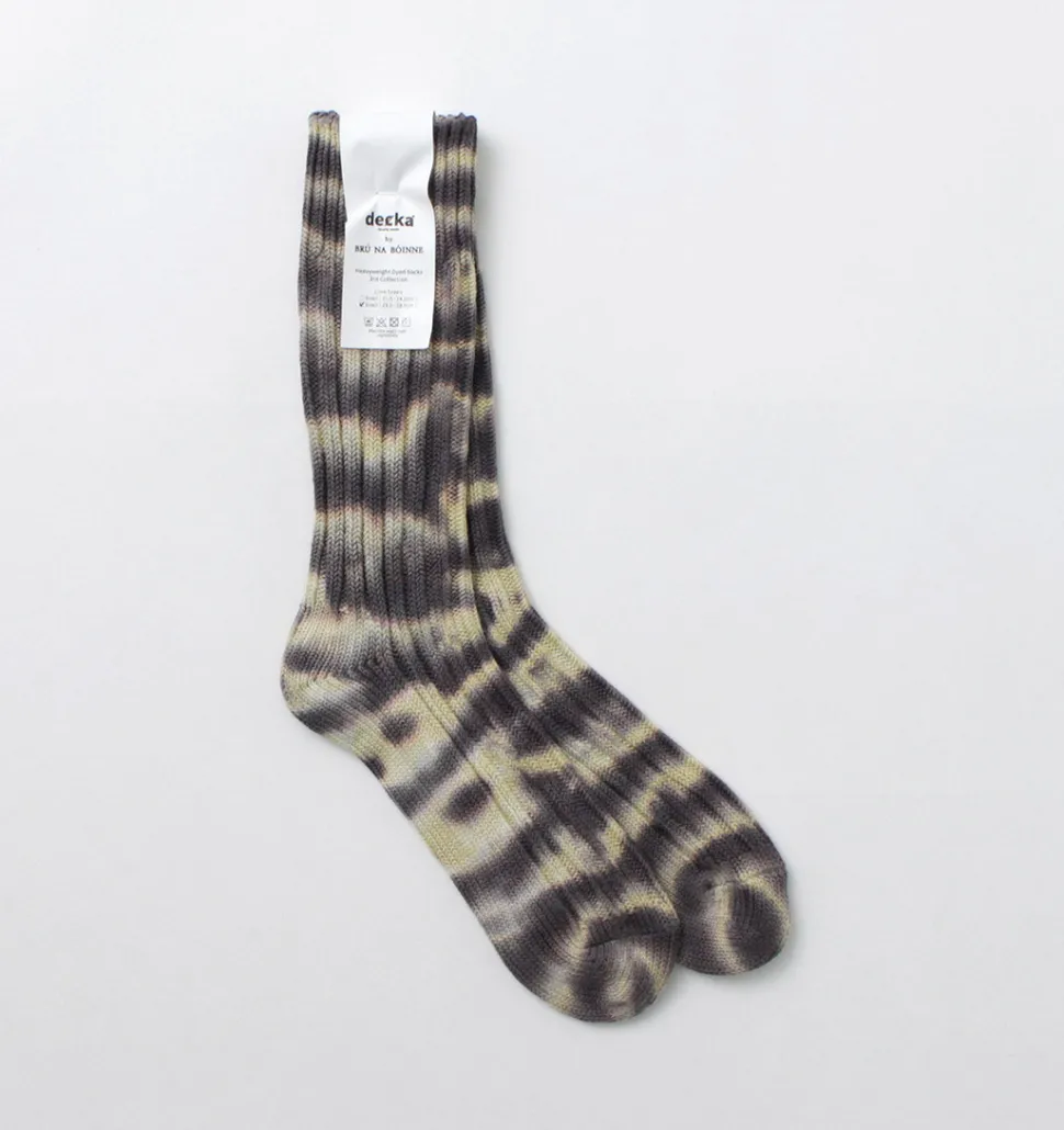 DECKA QUALITY SOCKS / Heavyweight tie-dye socks