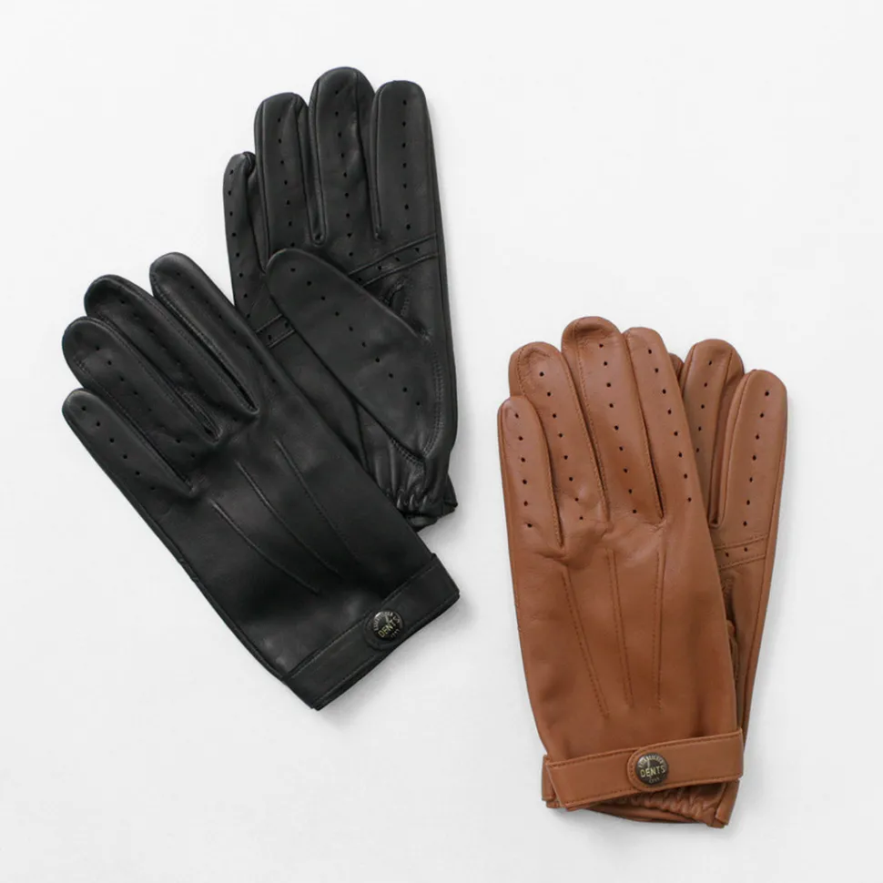 DENTS / Fleming / Perforated leather gloves