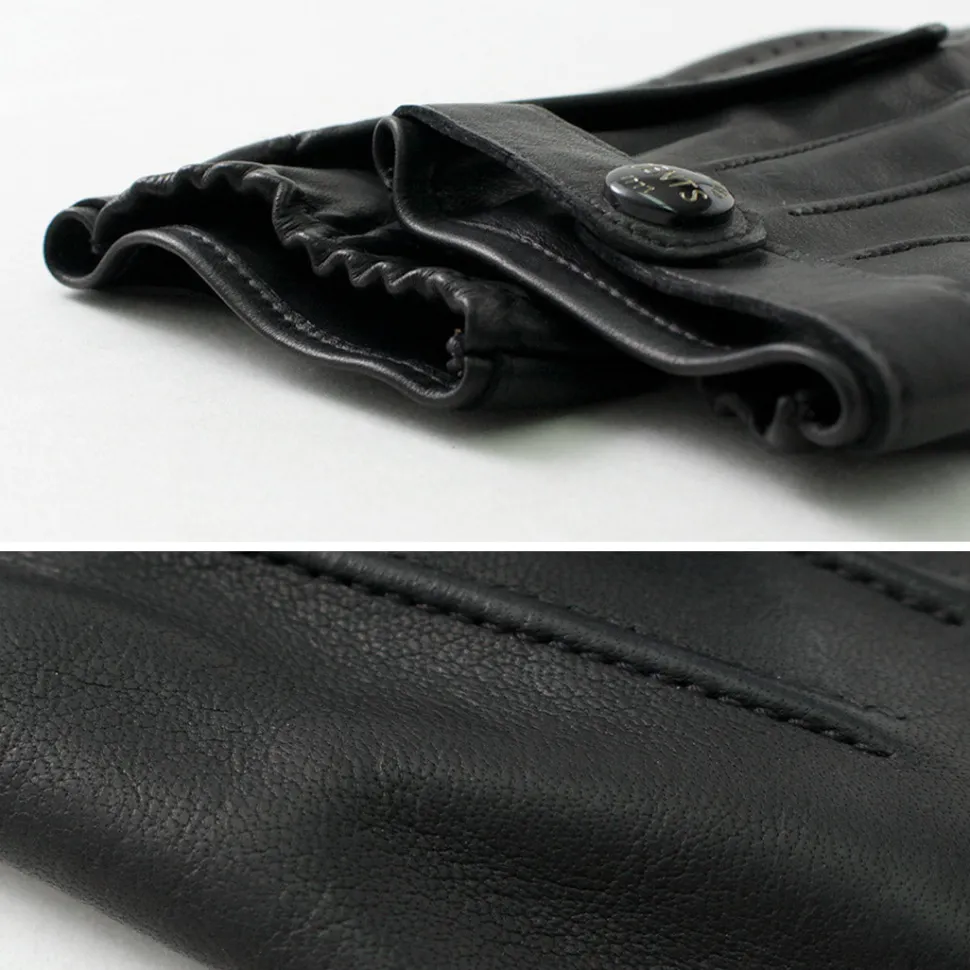 DENTS / Fleming / Perforated leather gloves