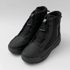 DESCENTE / High Cut Side Zip Lace Up Boots