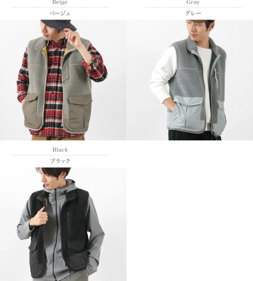 DESCENTE ddd / Boa Fleece Vest