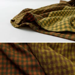 DIP/DZT / Checked combination shirt