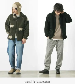 FARFIELD ORIGINAL / Jacquard Woven Boa Fell Jacket