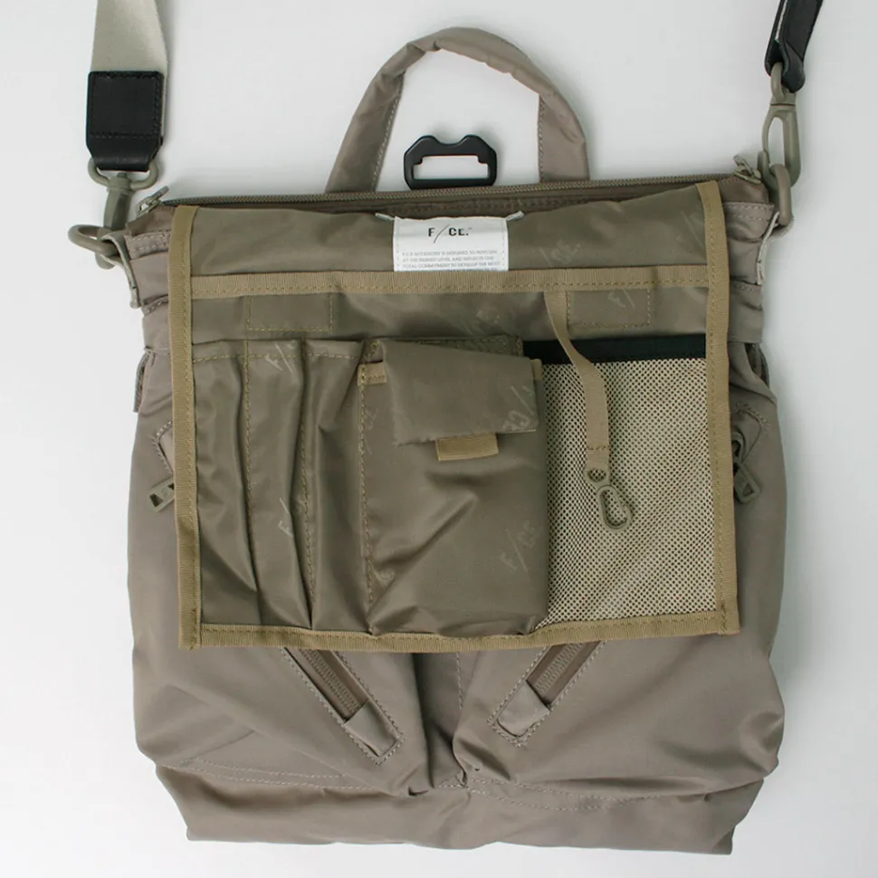F/CE. / Recycle Twill Small Helmet Bag
