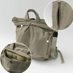 F/CE / Recycle twill 3-way helmet bag