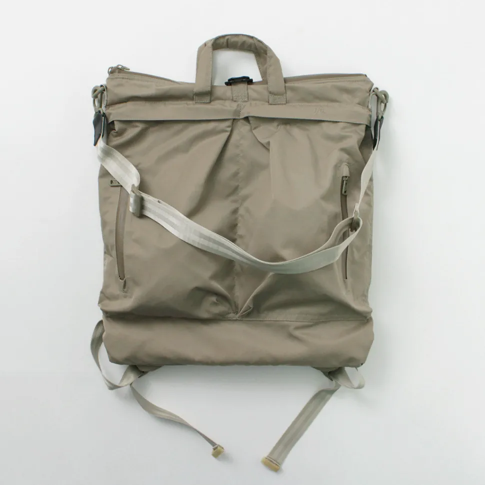 F/CE / Recycle twill 3-way helmet bag