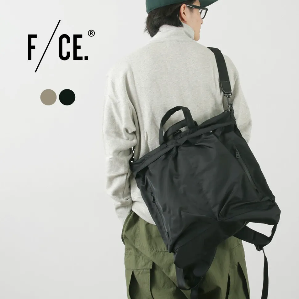 F/CE / Recycle twill 3-way helmet bag