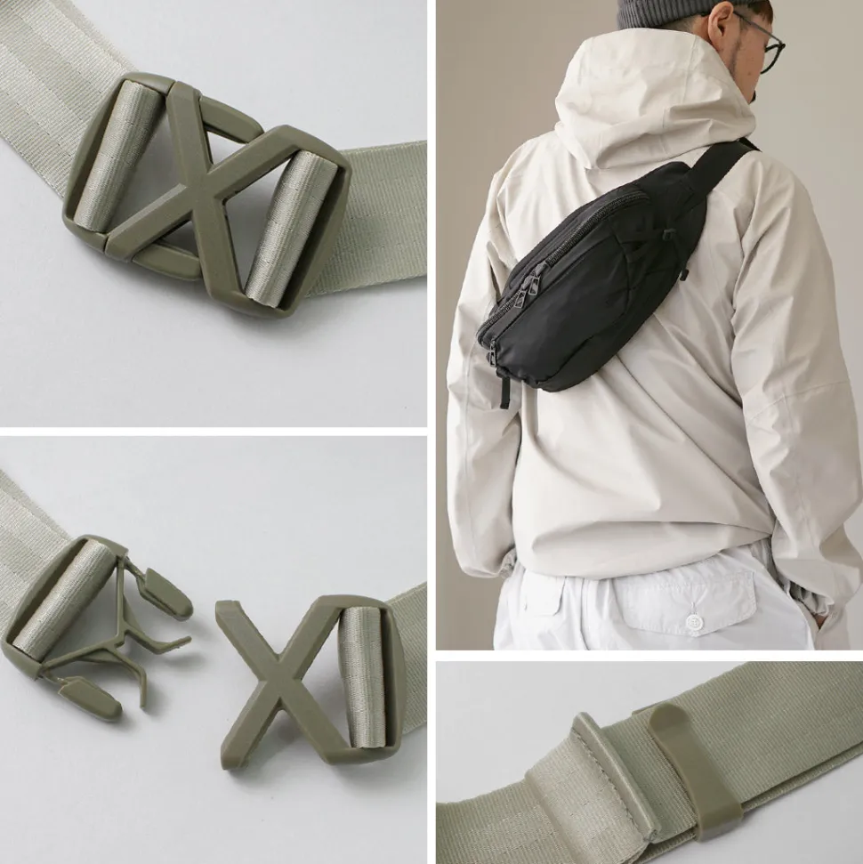 F/CE. / Recycled twill tactical waist bag
