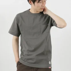 FELCO × HEALTH KNIT / Crew Neck Pocket Tee