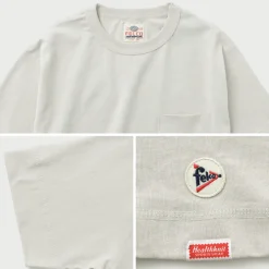 FELCO × HEALTH KNIT / Crew Neck Pocket Tee