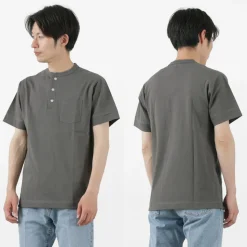 FELCO / Pocket Henley Neck T-shirt