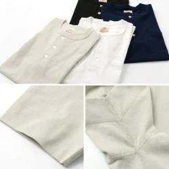 FELCO / Pocket Henley Neck T-shirt