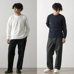 FILMELANGE / Dole Organic Raffy Jersey Long Sleeve T-Shirt