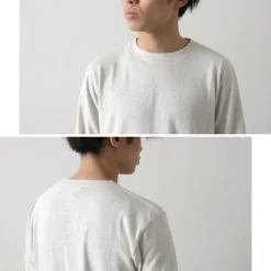 FILMELANGE / Dole Organic Raffy Jersey Long Sleeve T-Shirt
