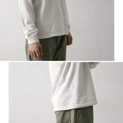 FILMELANGE / Dole Organic Raffy Jersey Long Sleeve T-Shirt