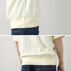 FILMELANGE / Elmer Extra Mini-piled Short Sleeved Sweat Tee