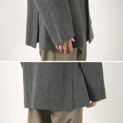 FILMELANGE / Hiet Melton Knit Jacket