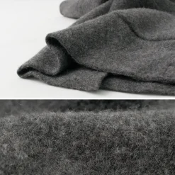 FILMELANGE / Hiet Melton Knit Jacket