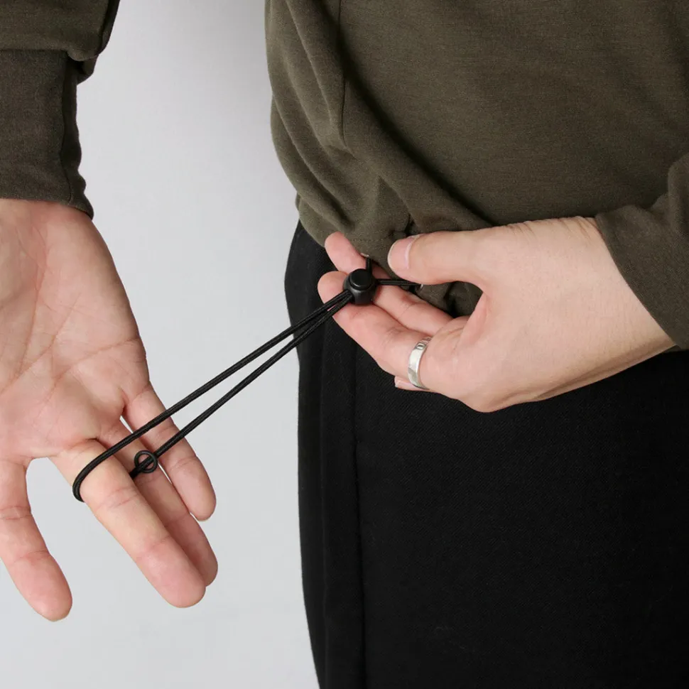 FLISTFIA / Long Sleeve Drawcord Pullover