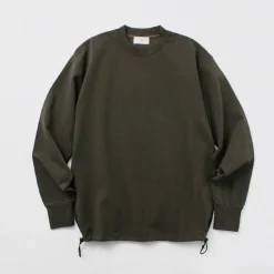 FLISTFIA / Long Sleeve Drawcord Pullover