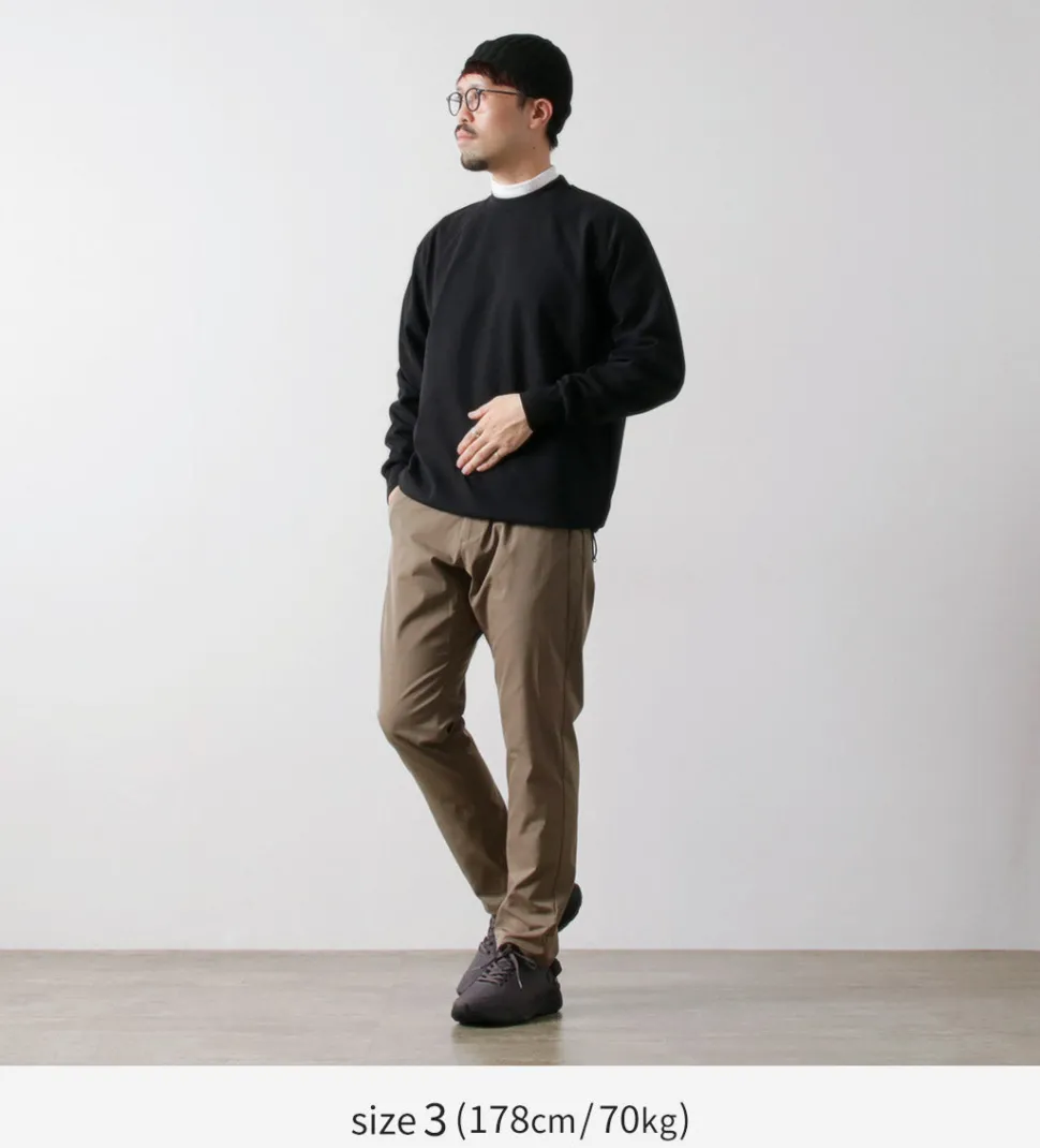 FLISTFIA / Long Sleeve Drawcord Pullover