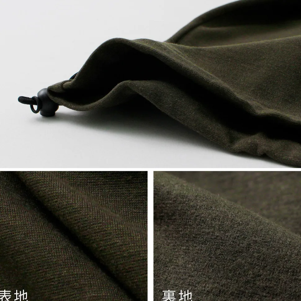 FLISTFIA / Long Sleeve Drawcord Pullover