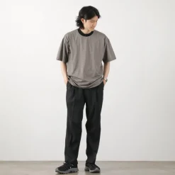 FLISTFIA / Loose fit Striped crew neck T-shirt