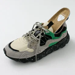 FLOWER MOUNTAIN / Yamano Three Pig Suede and Nylon Sneakers