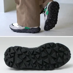 FLOWER MOUNTAIN / Yamano Three Pig Suede and Nylon Sneakers