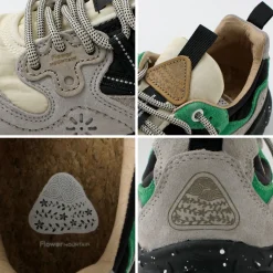 FLOWER MOUNTAIN / Yamano Three Pig Suede and Nylon Sneakers