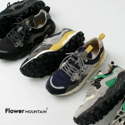 FLOWER MOUNTAIN / Yamano Three Pig Suede and Nylon Sneakers