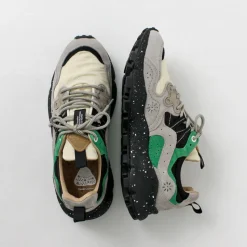 FLOWER MOUNTAIN / Yamano Three Pig Suede and Nylon Sneakers